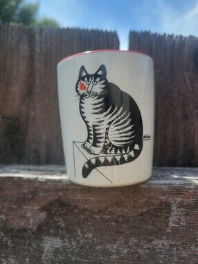 B. Kilban Cat Ceramic Votive Candle Holder ~ Cute! Retro! AS-IS